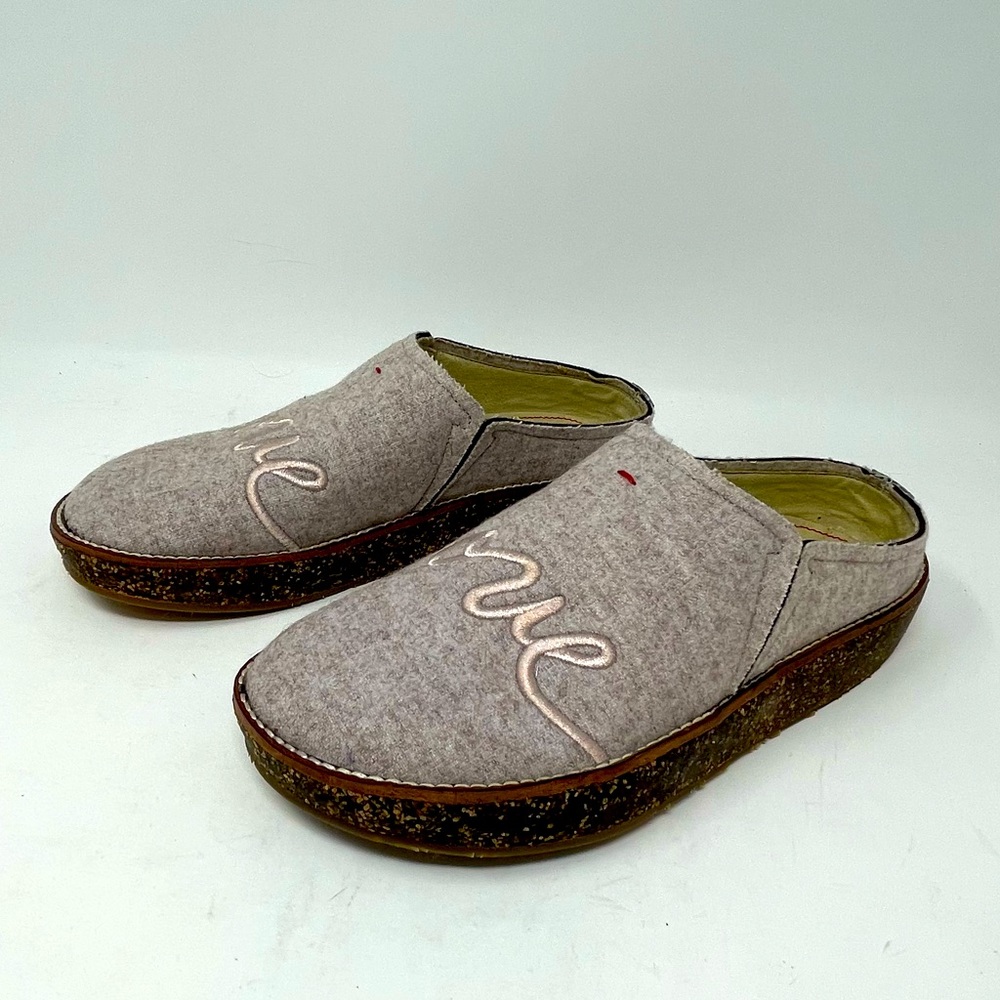 ED Ellen Slip On Shoes Degeneres Tillie Scuff Slipper Women Gray Size 6